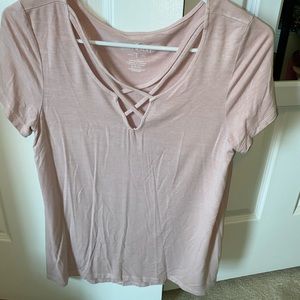 American Eagle Pink Top